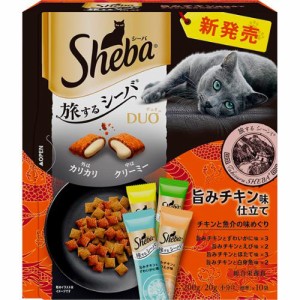 【SALE】シーバ デュオ 旅するシーバ 旨みチキン味仕立て チキンと魚介の味めぐり 200g（20g×10）