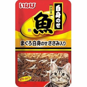 マルウオ 白身のせパウチ まぐろ白身のせささみ入り 40g×12コ