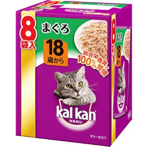 カルカン パウチ 18歳から まぐろ 70g×8袋パック