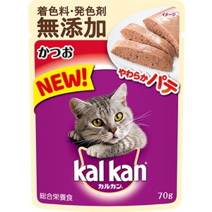 カルカン パウチ やわらかパテ かつお 70g×16コ