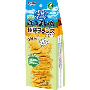 素材そのまま さつまいも 極薄チップスタイプ 野菜入り 70g