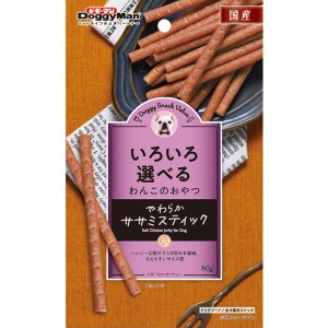 ドギースナックバリュー やわらかササミスティック 80g