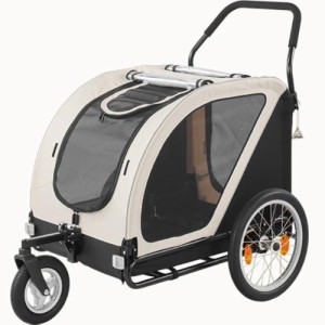 【正規品】エアバギー 〜キューブ ネストバイク ミルキーホワイト ［Air Buggy for Dog〜NEST BIKE］