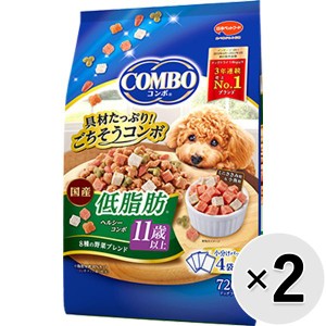 【セット販売】コンボ ドッグ 低脂肪 11歳以上 720g（180g×4袋入）×2コ