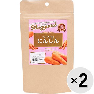 【SALE】【セット販売】Magyutto！ フリーズドライ にんじん 15g×2コ