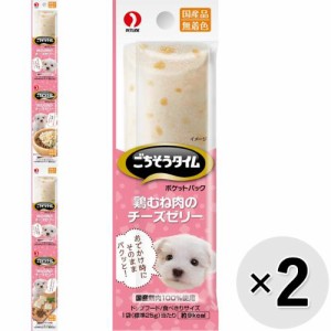 【セット販売】ごちそうタイム ポケットパック 鶏むね肉のチーズゼリー 100g×2コ