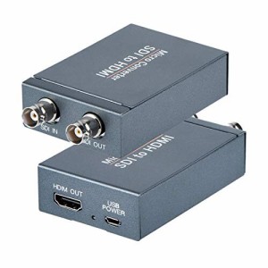 SDI to HDMI コンバーター sdi hdmi 変換器 3G-SDI/HD-SDI/SD-SDI to HDMI コンバーター ESD保護機能搭載 (SDI to HDMI)