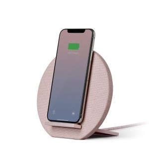 NATIVE UNION DOCK Wireless Charger Stand 10W 多用途 高速 ワイヤレス充電スタンド Qi認証 - iPhone 11/11 Pro/11 Pro Max対応 (ローズ