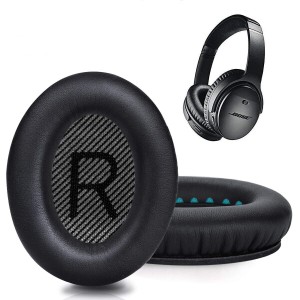 GEVO イヤーパッド イヤークッション 交換用 ヘッドホンカバー Bose QuietComfort 35 & 35ii(QC35 & QC35ii)に適用 ボーズ ヘッドフォン