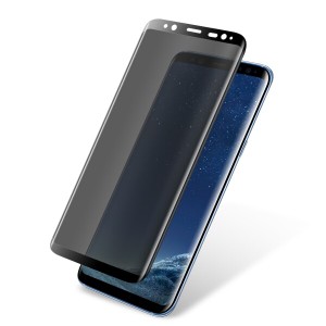 NS-pro Samsung Galaxy S8 plus 専用 強化ガラスフィルム ｢ケースと交渉せず｣ 液晶保護フィルム 覗き見防止強化ガラスフィルム プライ