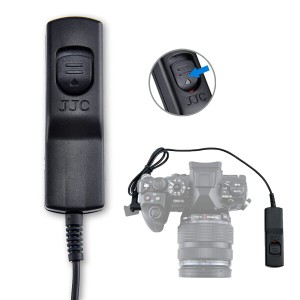 JJC Fujifilm RR-100 互換 カメラ ケーブルレリーズ リモコンコード リモートケーブル 富士フイルム X100VI X-T5 X-H2 X-H2S X-T30 II X-