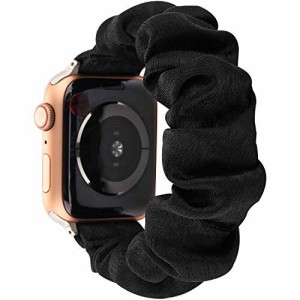 Greaciary Apple Watchバンドシュシュと互換性あり42mm布ソフトパターンプリントファブリックリストバンドブレスレット女性IWatchかわい