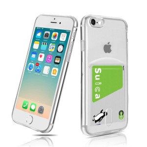 Cavor iPhone 6S スマホケース iPhone 6 TPUケース iPhone6S ケースカード収納 iPhone 6S 背面 財布型 ケース クリア 4.7インチ 指紋防止