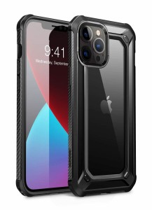 SUPCASE iPhone 12 Pro Max 6.7インチ ケース 2020 背面クリア 衝撃吸収 カメラ保護 米軍MIL規格 ワイヤレス充電 ストラップホール付き 