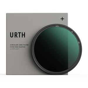 Urth 72mm ND16 (4ストップ) 可変NDレンズフィルター(プラス+)