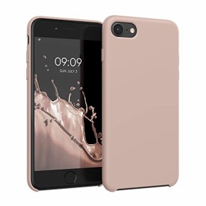 kwmobile スマホケース 対応: Apple iPhone SE (2022) / iPhone SE (2020) / iPhone 8 / iPhone 7 ケース - TPU リキッド シリコン カバ