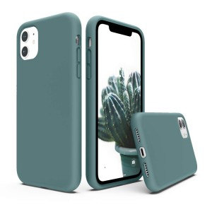 SURPHY iPhone 11 ケース シリコン, 6.1インチ対応(2019)アイフォン11 シリコンケース 耐衝撃 落下防止 防指紋 超軽量 全面保護 カバー 