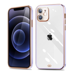 iPhone 12 ケース クリア アイホン12 ケース 透明 耐衝撃 TPU 薄型 軽量 一体型 人気 全面保護カバー アイフォンケース 型 iphone12 カバ