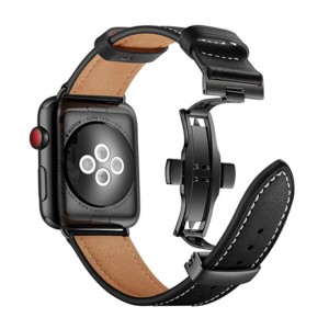 For Apple watch 8 バンド 本革 Ｄバックル 45mm 41mm アップルウォッチバンド 44mm 40mm 49mm iWatchバンド レザー apple watch series8