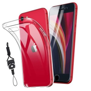 For iPhone SE (第3世代) ケース iPhone SE (第2世代) / iPhone8 / iPhone7 ケース TPU 新型 2022 2020 SE 対応 透明保護ソフト シリコン