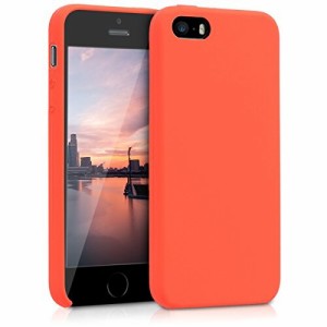 kwmobile スマホケース 対応: Apple iPhone SE (1.Gen 2016) / iPhone 5 / iPhone 5S ケース - TPU リキッド シリコン カバー - 耐衝撃 