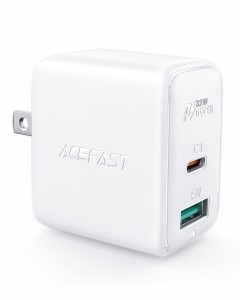 ACEFAST 充電器 type-c PD USB-C×USB A 2ポート 合計32W usbc 急速充電器 タイプｃ コンセントACアダプター iPhone 13/13Mini/13Pro/13P