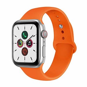 適合Apple 腕時計 バンド 40mm 44mm 38mm 42mm バンド シリコン製柔らかい ォッチバンド コンパチブルfor Apple 腕時計 シリーズ6/5/4/3/