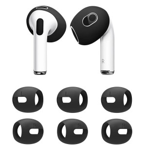 VSuRing Airpods 3 用 イヤーピース Fit in the case シリコン製 付けたまま充電可能 2021 AirPods（第3世代）対応 イヤホンカバー シリ