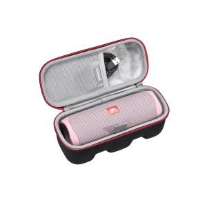 RLSOCO 収納ケース JBL FLIP6 FLIP5 FLIP4 Bluetoothスピーカー 用収納ケース jbl TUNER 2 Radio対応 (flip6/5用ケース 黒)