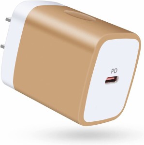 Viviber 急速充電器 iPhone acアダプター Type-C タイプc 充電器 USB-C電源アダプタ (USB-Cポート/20W PD3.0/PSE認証) USB 充電器 c コン