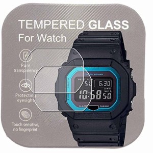 Abestone (２枚入り)For 腕時計GW-B5600用9H強化ガラスフィルム 高い透明度 傷を防ぎ耐久性あり 手入れしやすい 液晶保護フィルム 2.5Dカ