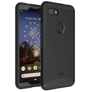 TUDIA 2層保護ケース Google Pixel 3a と互換性があり、「マージ」米軍MIL規格 耐衝撃性 薄型ハードTPU保護カバーGoogle Pixel 3a -マッ