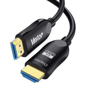 Veetop 4K HDMIケーブル 4K60Hz HDMI2.0規格 18Gbps 4096×2160p HDR/ARC/3D/HEC/高速イーサネット対応 プレミアムハイスピード 錫メッキ