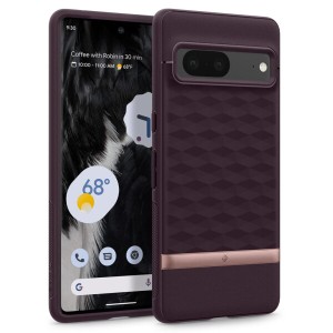 Caseology Pixel 7 用 ケース TPU 高級 立体パターン ハニカム Google Pixel7 対応 カバー PCバー 米軍MIL規格取得 耐衝撃 耐久性 パララ