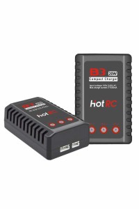 HotRC リポバッテリー 充電器 リポ 充電器 2S - 3S 7.4V 11.1v B3 (20W版)