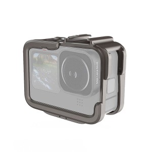 UKATOF GoPro11/10/9対応金属うさぎケージ 保護ボーダー アルミ合金保護ケース 超軽金属製ウサギケージ