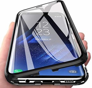 iPhone 14 pro ガラスケース アイフォン14 pro クリアカバー 磁気吸着ケース バンパー 両面強化ガラス 9H強化ガラス保護フィルム マグネ