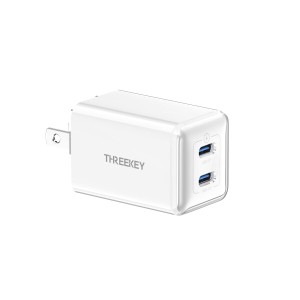 THREEKEY 35Ｗ iPhone 15 充電器 PD充電器 Type-C 急速充電 GaN 窒化ガリウム素材使い コンパクトなPD充電器 PPS規格 PD/QC3.0対応 Macbo