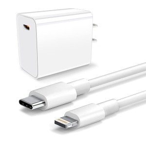 PD 充電器 20W USB C 急速充電器 &1.8M USB-C lightning PDケーブル iPhone 充電器 タイプc 充電器 適合 iPhone各種機器対応 iPhone 14/1