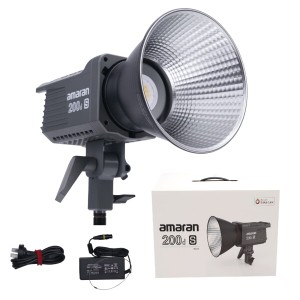 Aputure Amaran 200d s LEDビデオライト200WボーエンズマウントデイライトCCT 5600K CRI 96+ TLCI 99+サポート0-100％DC/AC電源アプリコ