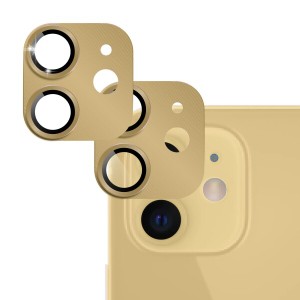 Seninhi カメラレンズカバー iPhone 12 カメラフィルム アルミ合金 いphone12 カメラ保護 フィルム アイフォン12 カメラカバー カメラ保