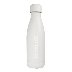 アウトドアプロダクツ ステンレス ボトル 保温保冷 水筒(直飲み) オフ ホワイト 400ml 314-472