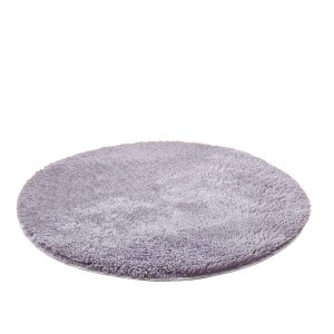 Kikon 洗える 円形 ラグマット カーペット オールシーズン 滑り止め付 丸型 冬用 夏用 床暖房対応