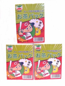 （トキワ工業）広島カープ坊や お茶パック ダシパック カープ グッズ フィルター 代用 60枚入 3パック あわせ買い セット