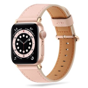 コンパチブル Apple Watch バンド 49mm 45mm 44mm 42mm、本革の女性用交換用ストラップはApple Watch Ultra2 Ultra シリーズ9 8 7 6 5 4 