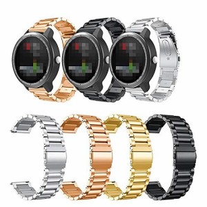 Garmin vivoactive3 / Garmin Venu 用 交換バンド 高級ステンレス ベルト Garmin vivoactive 3 / Garmin Venu メタル 交換リストバンド 2