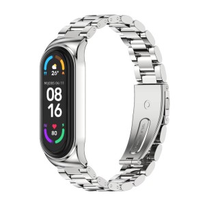 MIJOBS Xiaomi Mi Smart Band 8 Mi Band 7 スマートバンド 6 替えバンド Mi Band 5/4/3バンド 交換用 腕時計 リストバンド レディース メ