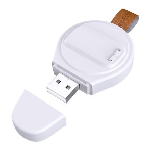 Seltureone Fitbit Luxe / Charge 5 / Charge 6 ワイヤレス充電器 磁気充電器 USB充電ドック 持ち運び便利 軽量 旅行アウトドア用（ホワ