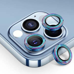 AMAPC for iPhone13 pro カメラフィルム 2023 iPhone13 pro max 用カメラフィルム iPhone13 pro 用レンズ保護カバー 薄型 強化ガラス 耐