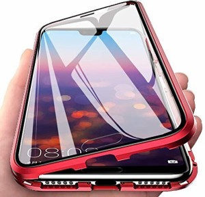 Xiaomi Redmi note 10 pro ガラスケース シャオミ Redmi note 10 pro クリアカバー 磁気吸着ケース バンパー 両面強化ガラス 9H強化ガラ